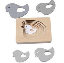 Load image into Gallery viewer, Montessori 3D Wooden Puzzle