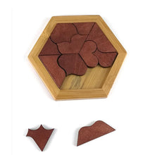 Load image into Gallery viewer, Montessori Wooden Puzzle