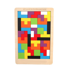 Load image into Gallery viewer, Wooden Tetris