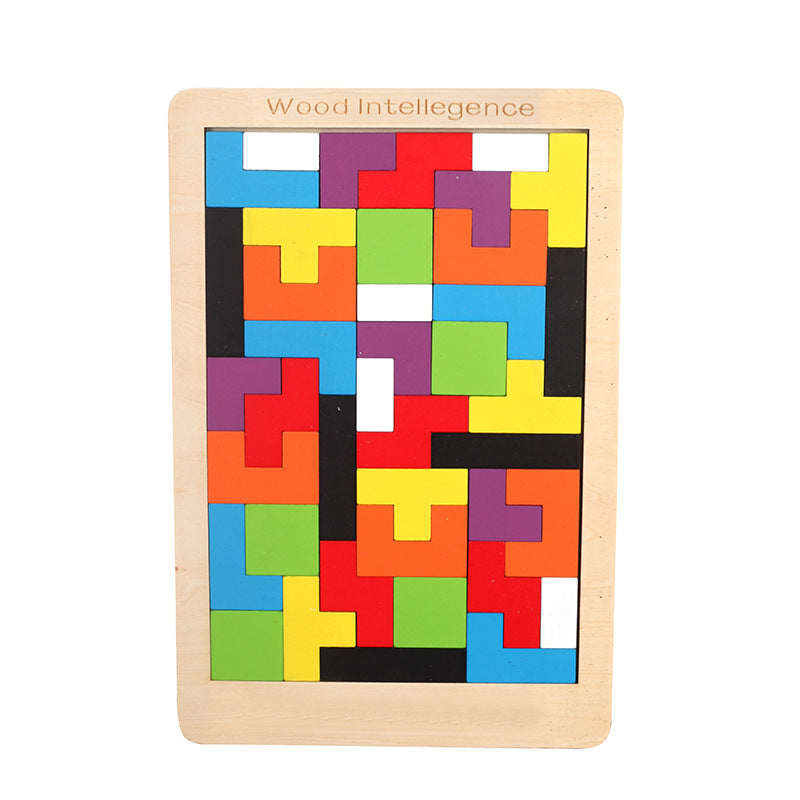 Tetris in Legno